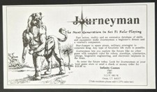 Journeyman RPG Print Ad Game Poster Art PROMO Official Alene Reeves Roleplaying picture