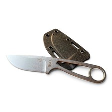 ESEE Knives Izula 1095 Stonewash Skeleton Fixed Blade Knife USA Made EDC picture