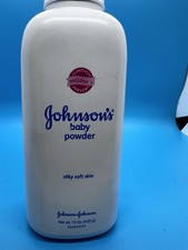 Vtg J&J CCI 2010 JOHNSON'S BABY POWDER Silky Soft Skin JOHNSON & JOHNSON 15oz picture