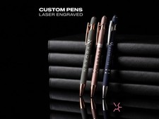 Custom Engraved Pens - Personalized Business Logo Pens, Graduation Gifts 10-100 picture