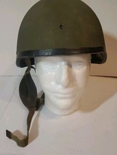 Vintage South African Defence Force SADF Recce SF Paratrooper Helmet W/ Cover picture