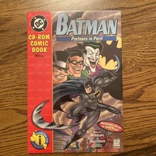 Batman: Partners in Peril CD-ROM Comic Book 1st Ed CD Win/Mac Sealed 1996 DC picture