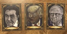 Jeffrey Epstein Files Trading Cards Series 6 - Set Of 3 Ltd. Charcoal Monsters picture