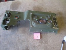 NOS Instrument Panel & Dash, Slightly Bent, Electric Speedo, HMMWV picture