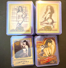 2014 Leaf Bettie Page Collection – COMPLETE 100-Card Set – Base + Inserts – All picture