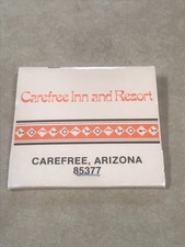 Vintage New Carefree Inn & Resort - Carefree, AZ - Matchbook, Matchcover picture