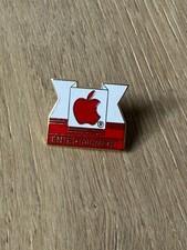 Rare 1980s Apple Computer Entertainment Lapel Pin picture