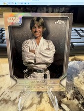 2025 Topps Chrome The National Silver Pack Star Wars Luke Skywalker Card #SW-2 picture