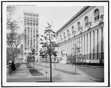 Photo:New York NY 1910s West Court New York Public Library Buildings picture