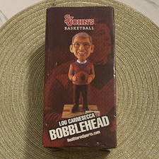 St. John's Basketball Lou Carnesecca Coca-Cola Plastic Bobblehead w/ Box picture