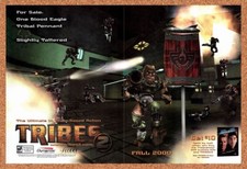 1999 Tribes 2 Get $10 Frequency DVD Original Advertisement / Retro Wall Art v7 picture