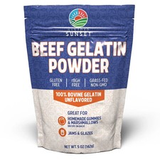 Divided Sunset, Unflavored Beef Gelatin Powder, 5 oz ,142 g. picture