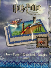 Vintage Harry Potter Quidditch Dangler Cake Topper Fantasy Franchise 2004 picture