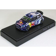 Spark 1/43 VW Polo R WRC 2015 Models #1 & #9 Diecast Car Set picture