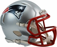 New England Patriots Speed Riddell Football Mini Helmet New in box picture