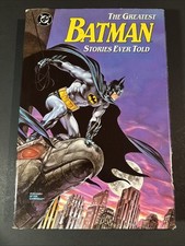 The Greatest Batman Stories Ever Told DC Comics December 1988 JL picture