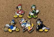 2025 Disney’s Donald Duck Seasons Hidden Disney Pin Set ~ Full set of 5 picture