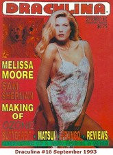 Draculina Magazine #16 1993: Melissa Anne Moore, Jorg Buttgereit, Sam Sherman picture