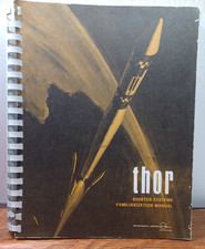 1970 McDonnell Douglas Thor Booster Systems Familiarization Manual Missile JRR44 picture