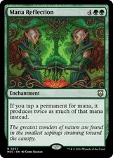 Mana Reflection (Ripple Foil) [Modern Horizons 3 Commander] Foil Near Mint MTG picture
