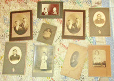 Vintage Family Photographs 1910-1940 Lot of 9 Photos Ephemera #1 picture
