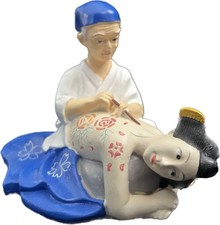  Tattoo Artist Tebori Geisha Statue Figurine Tattoo Shop Decorations picture