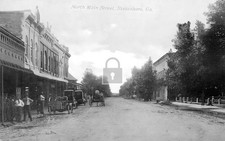 North Main Street View Statesboro Georgia GA - Reprint picture