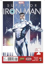 Superior Iron Man #1 (Marvel Comics January 2015) NM/NM+ picture