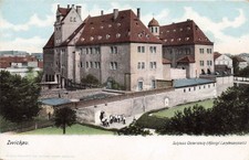 Postcard Zwickau (08056), Osterstein Castle (Königl., color postcard, postcard picture