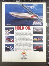 1989 ADVERTISEMENT for Baja Sport 226 280 250 210 196 190 186 speed power boat picture