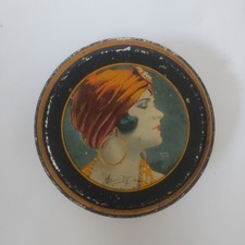 Vintage Pola Negri by Henry Clive Beautebox Tin Art Deco 1920s Silent Film picture