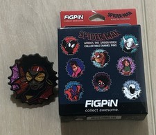 Figpin Spider Woman Glitter Enamel Pin Mystery Mini Y307 Across the Spiderverse picture