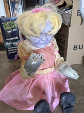 Spirit Halloween Angry Alice Zombie Baby Prop DAMAGE, Only Glowing Eyes Works picture