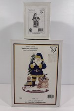 Nashville Predators Santa Figurine & Ornament Memory Company NHL Christmas Set picture