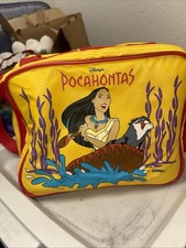 Thermos Disney Pocahontas Insulated Reusable Lunch Bag 1995 NEW, Tag still on picture
