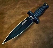 M48 Tactical Combat Double Edge Boot Knife With Shoulder Harness & Sheath picture