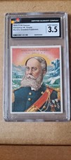 1910 T118 Hassan World's Greatest Explorers Adolphius W. Greely Maj. Gen CGC 3.5 picture