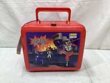 1986 Vintage Lazer Tag Plastic Lunchbox Thermos NEW Tags Aladdin FREESHIP picture