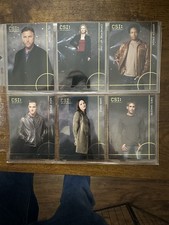 CSI LAS VEGAS SERIES 2 Strictly Ink 2004 Complete FOIL CAST Chase Card Set F1-F6 picture