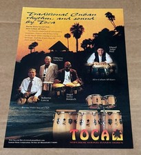 TOCA PERCUSSION - SANCHEZ / GARCIA / DOMECH / DIAZ - 2000 Print Ad picture