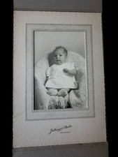 Vintage Gelwegel Studio Enid OK Baby Photo in Foldout Mat Folder picture