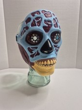 They Live Male Alien Plastic Face Mask VTG Horror Movie Replica John Carpenter picture