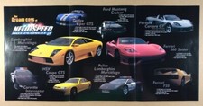 2002 EA Need for Speed Hot Pursuit 2 DREAM CARS vintage print Ad picture