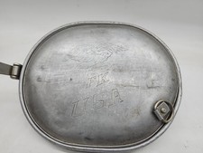 WWI US Army M1918 Mess Kit Meat Can J.W.B.M. Co. 1918 Trench Art Initialed Clean picture
