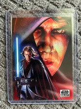 2021 Topps Chrome Star Wars Galaxy #39 Anakin Skywalker Refractor picture
