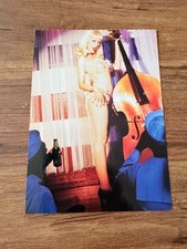 Rare Christina Aguilera Vintage Turkish Postcard Pop Diva Music Collectible picture