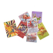 55 Pack Foil Multi-Color Card TCG GX Vmax GX Card Charizard Rare Pokémon Card US picture