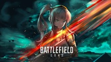 Battlefield 2042 anime girls military side ponytail green eyes ash 11x17 Poster picture