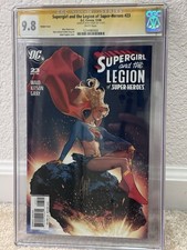 DC Comics Supergirl and the Legion of Super Heroes #23 CGC 9.8 Variant Signed picture