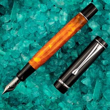 Conklin Duragraph Doue Orange Nights Fountain Pen, New in Box picture